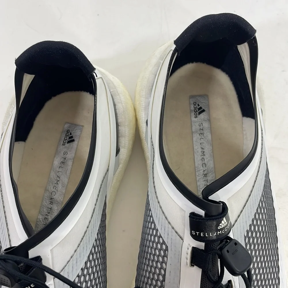 Adidas Stella McCartney Shoes PulseBoost HD Women’s 9.5 White Cream Laces G28329 - Picture 16 of 17